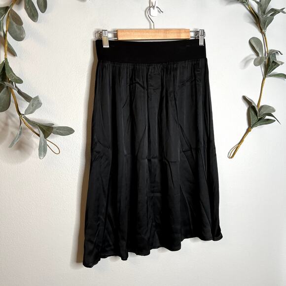 Chaser Black Midi Skirt - Picture 3 of 5